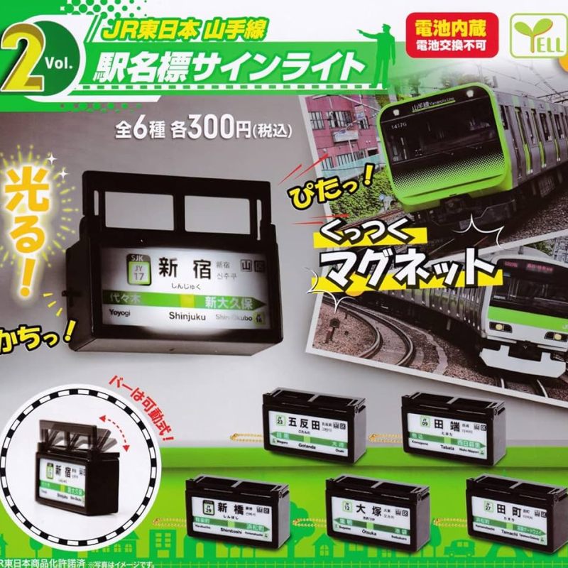 Yell 山手線車站燈箱2