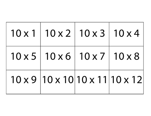 free printable multiplication flash cards for kids math activities