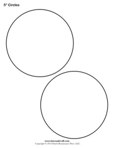circle stencil tims printables