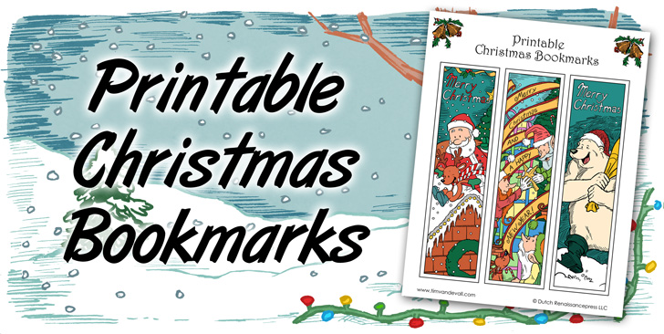 christmas bookmarks a fun printable christmas craft for kids