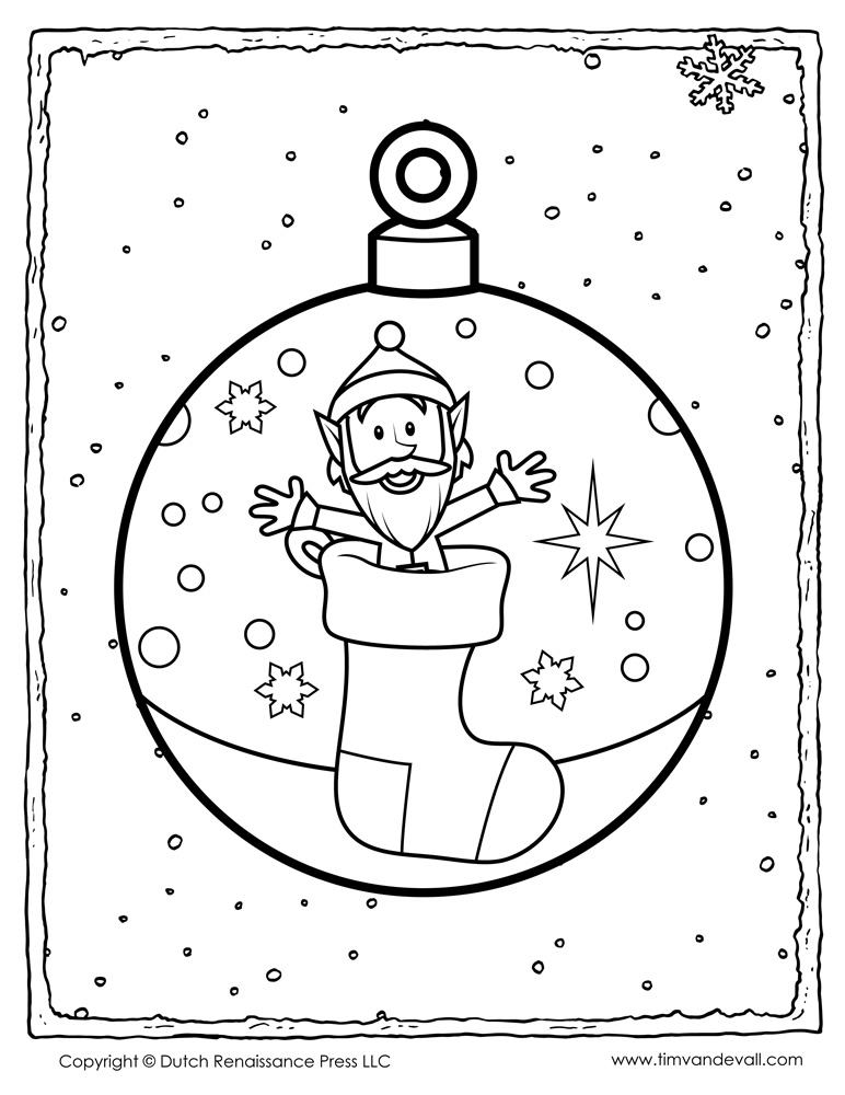 ChristmasHolidayColoringPage Tim's Printables