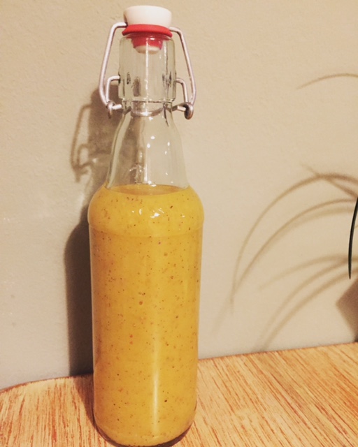 Meine Smoothie-to-go-Flasche für die Arbeit