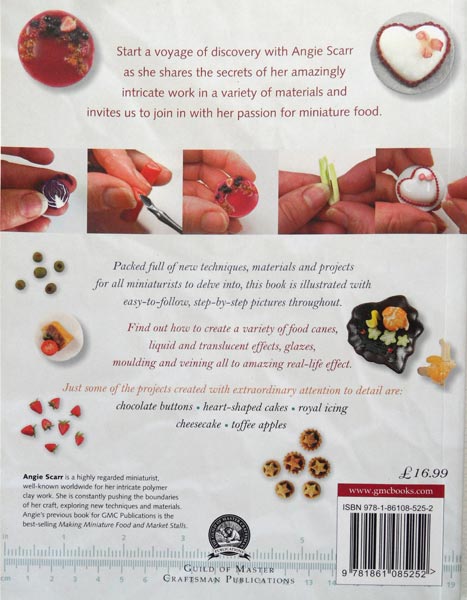 Miniature Food Masterclass - back cover