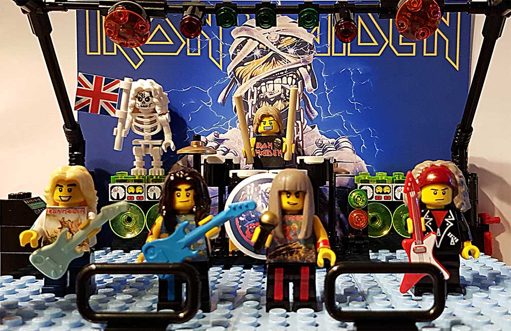 Iron Maiden Heavy Metal Rock Eddie Bruce Dickinson Steve Harris