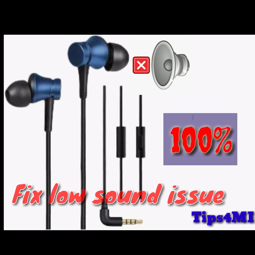 How to fix low sound issue
