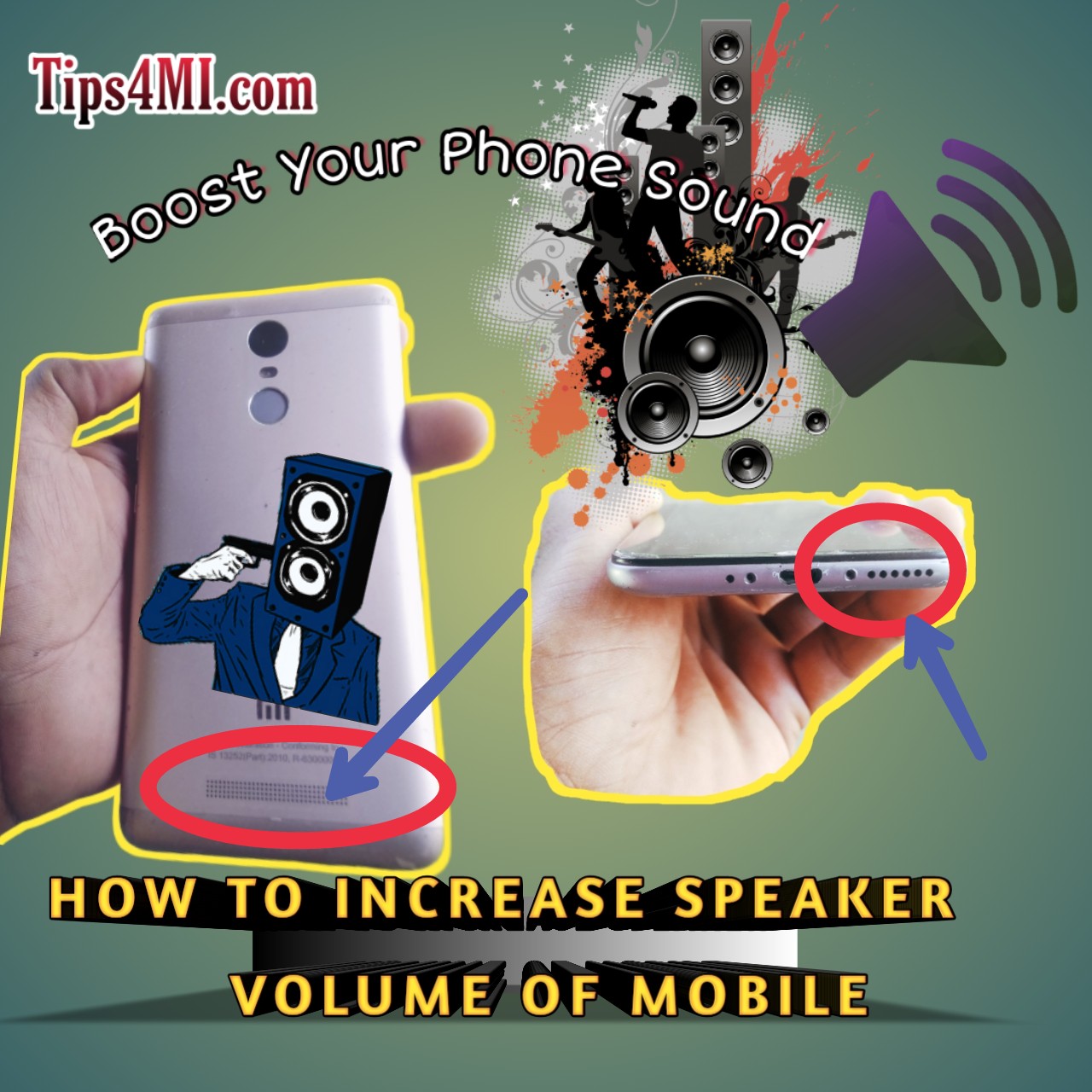 How to Increase speaker Volume of Mobile