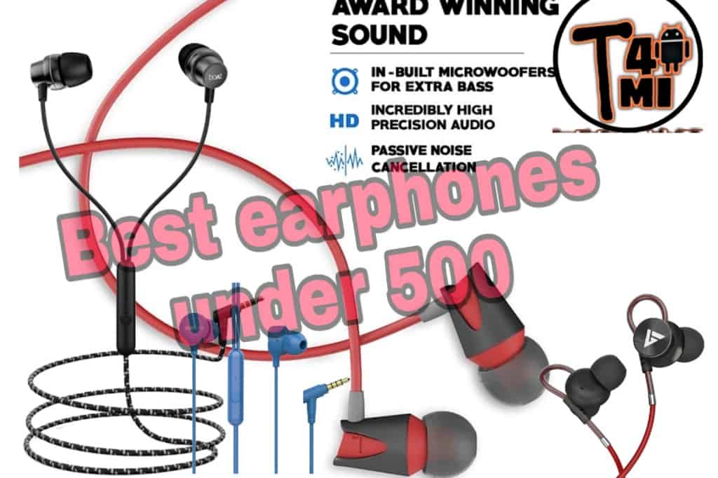 best earphones under 500