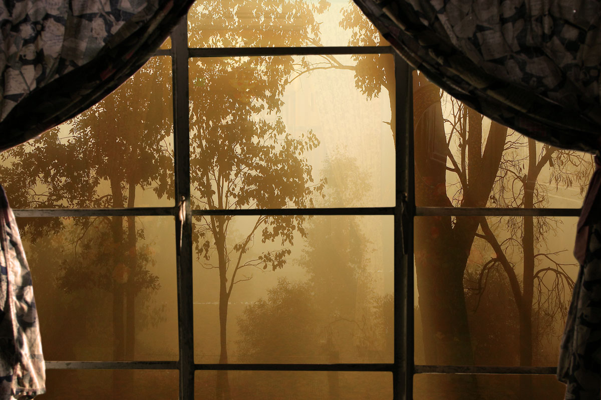 Why do people need to remove backgrounds from images? Replacing a view through a window with Photoshop | David Asch