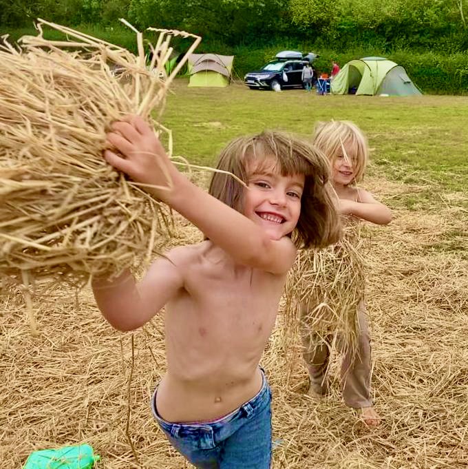 Hay Throwing