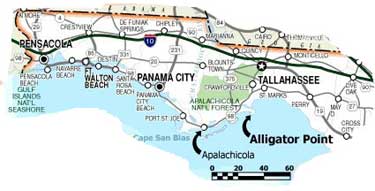 Mapa De Alligator Point Florida Alligator Point FL Tide Charts High Map 