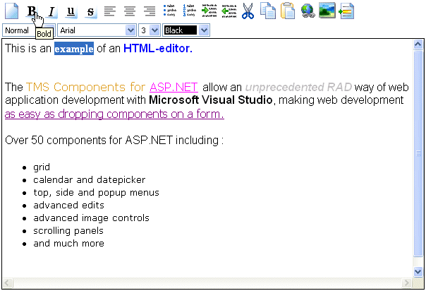 Offers fast & smart code editing; Htmledit