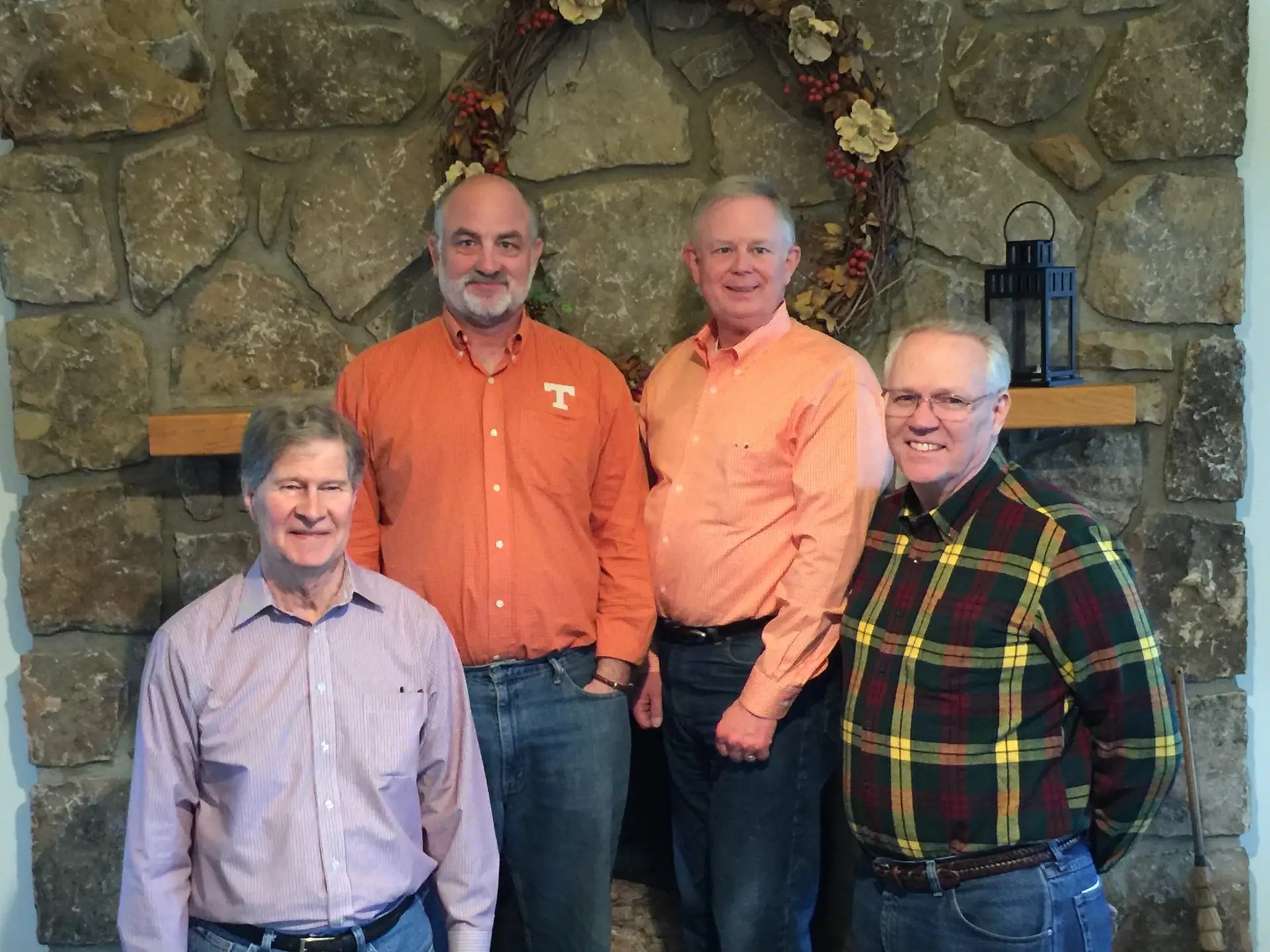 Volunteers at the Townsend planning retreat