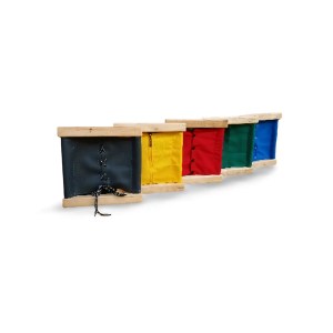Set of 5 Dressing Frames – Lace, Zipper, Button, Velcro & Poppers