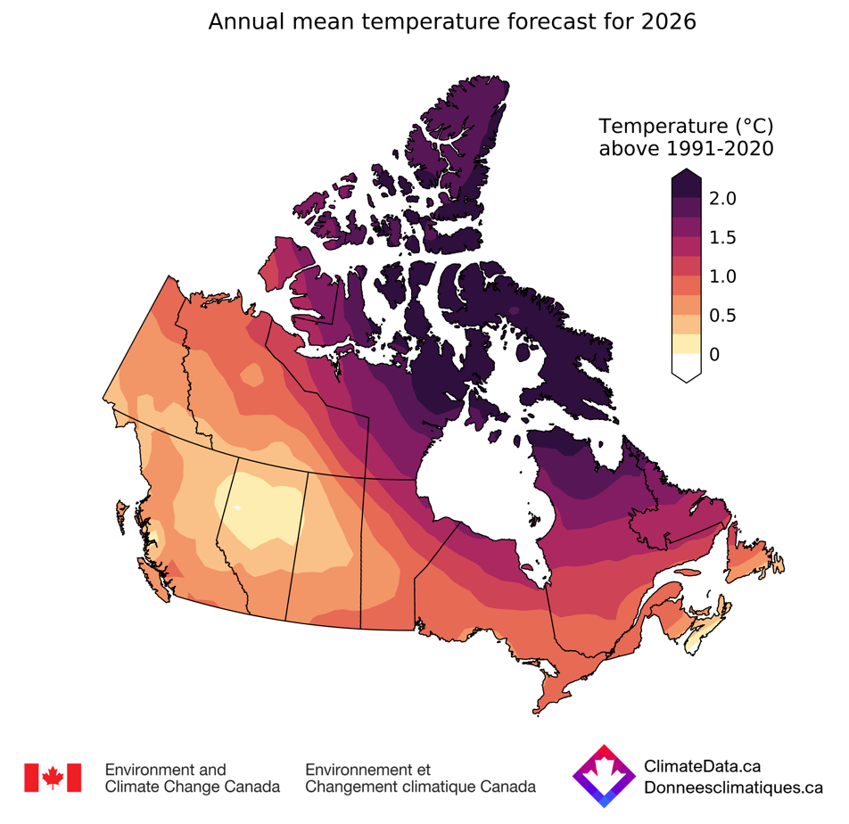 Canada Forecasts 2026 Will Rank Among The Hottest Years On Record AGM2.5 1 