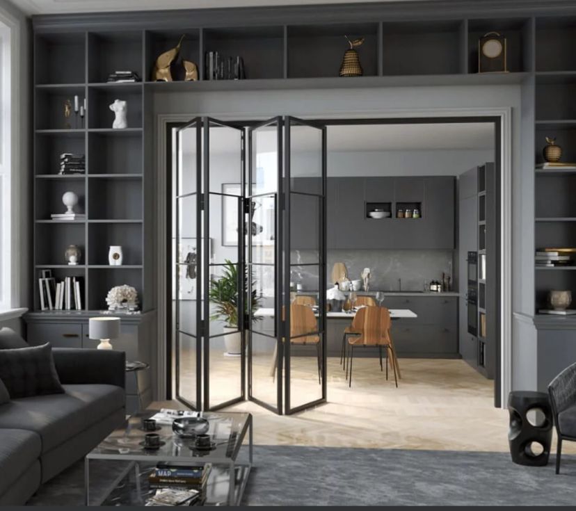 pintu pembatas ruangan minimalis,
