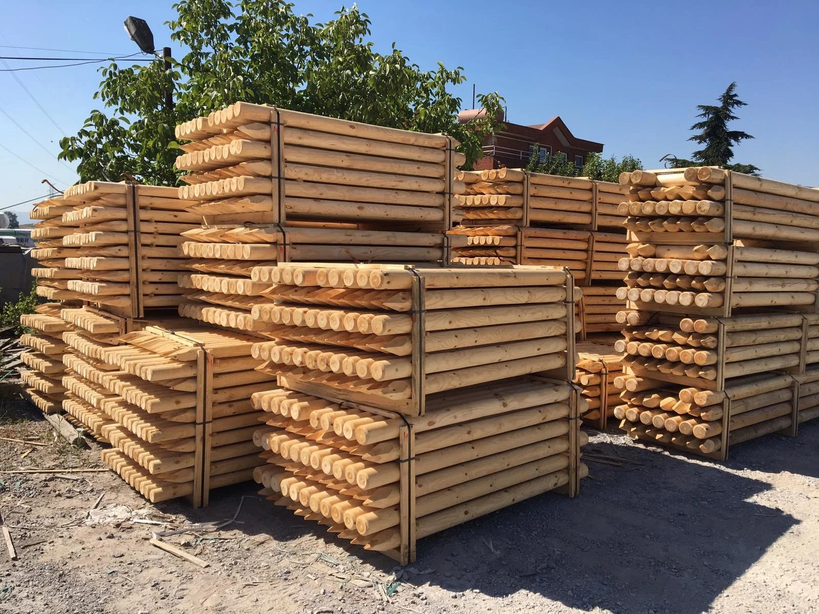 20 30 40 50 Cm Komurlesmis Antiseptik Ahsap Kazik Cit Bahce Ahsap Cit Balkon Avlu Dekorasyon Flowerbed Ahsap Kucuk Cit Cit Kafes Ve Kapilar Aliexpress