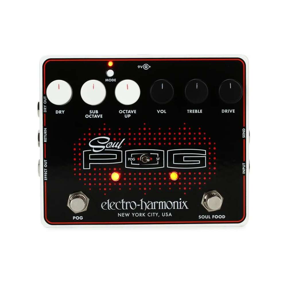 Electro-Harmonix Soul POG Overdrive Octave Multi-Effect