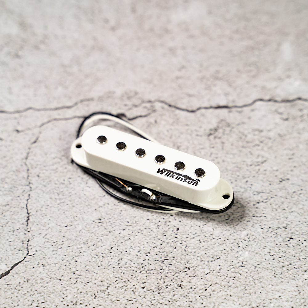 Wilkinson High Output Ceramic Single Coil Pickup - Neck Position For Strat Style Guitars