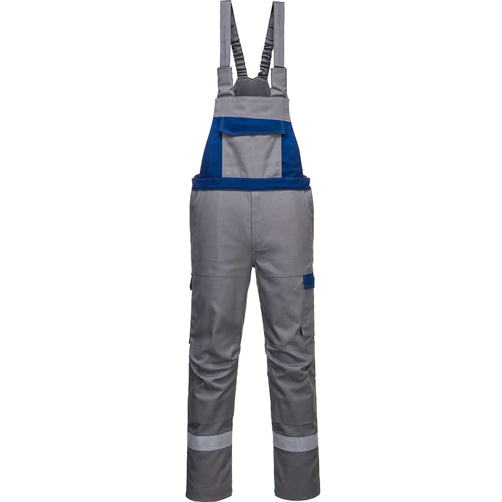 BizFlame Ultra Two Tone Bib And Brace Bib Braces FR07GRR 