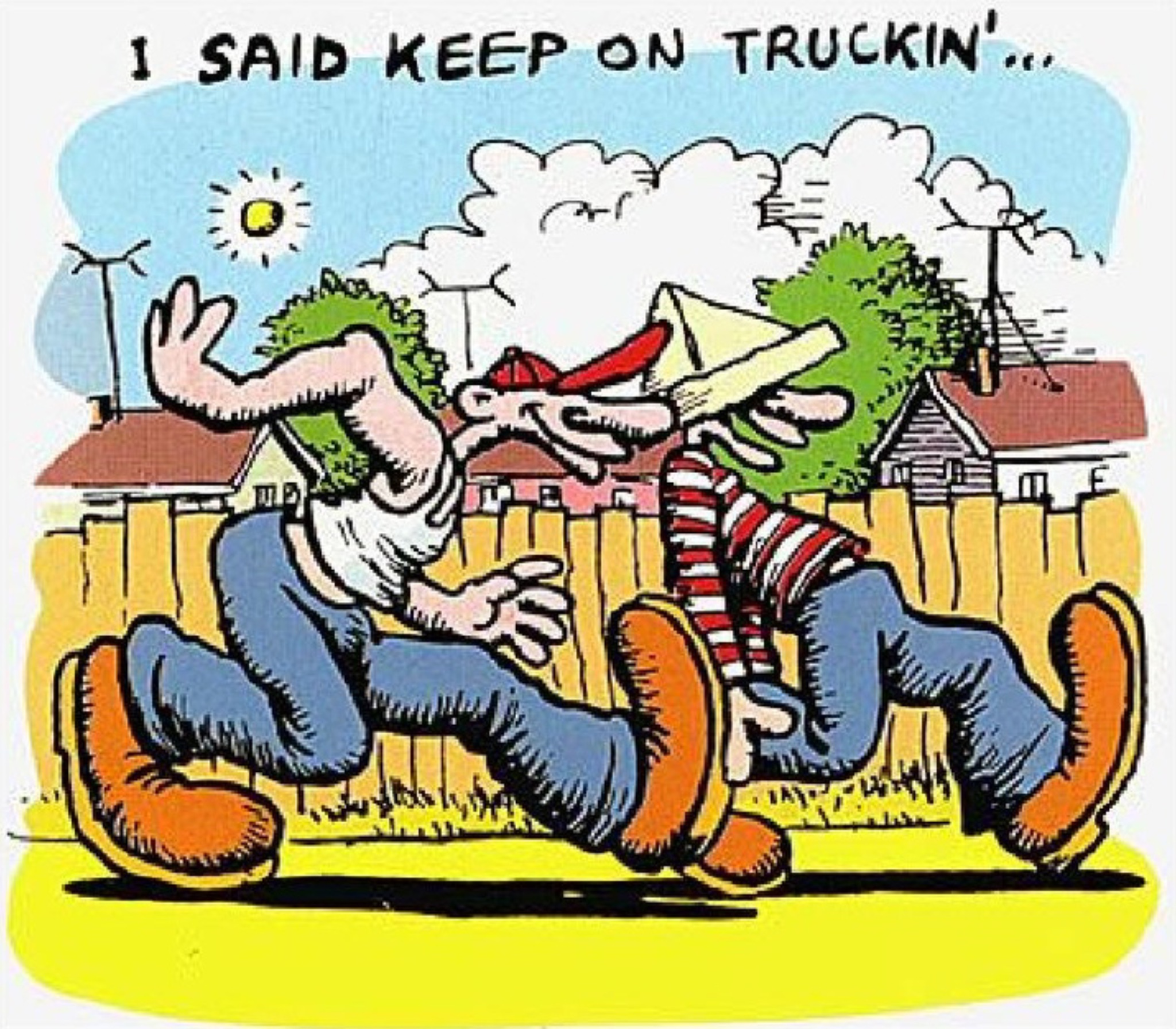 photo output 1 2 - Keep On Truckin' (1968): The Controversy and Creative Genius of Robert Crumb