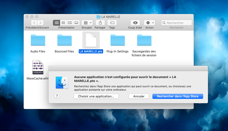 Pro Tools : Récupérer une Session incompatible