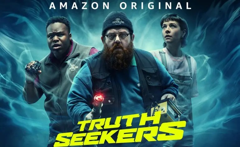 【笑えるホラー・コメディ】『トゥルース・シーカーズ~俺たち、パラノーマル解決隊~』オカルト・マニアにはたまらない【Amazon Prime】