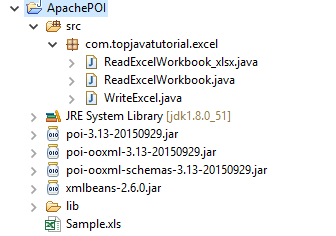 Writing data to an Excel File in Java - TopJavaTutorial