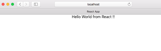 Create React Hello World App - TopJavaTutorial