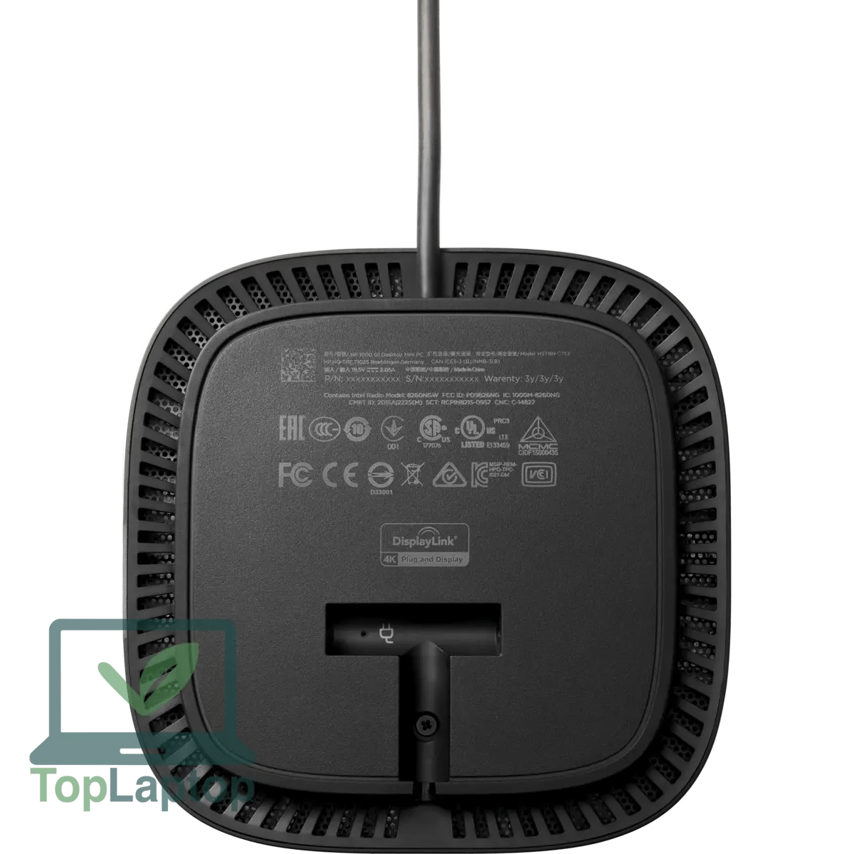 HP Dock G2 onder