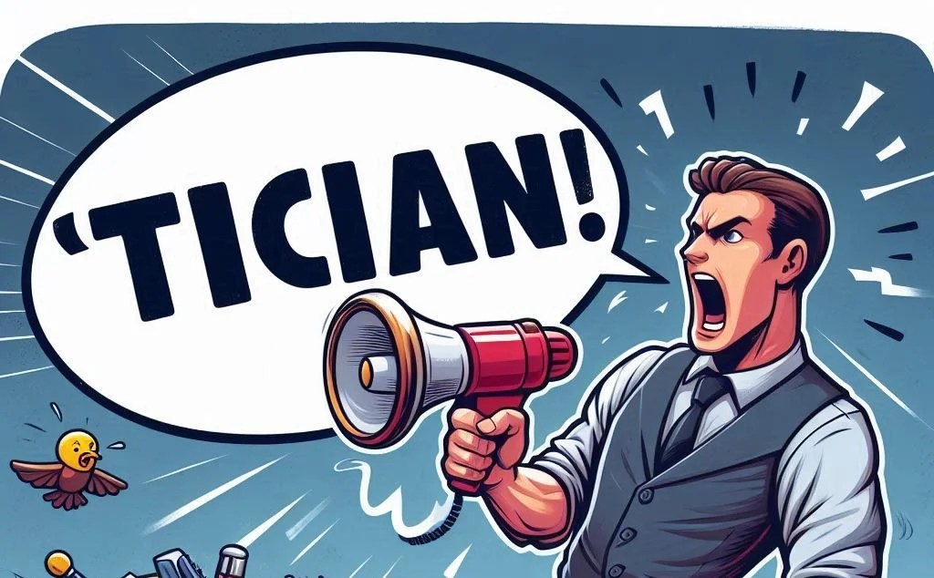 The problem with job titles ending with 'tician'.