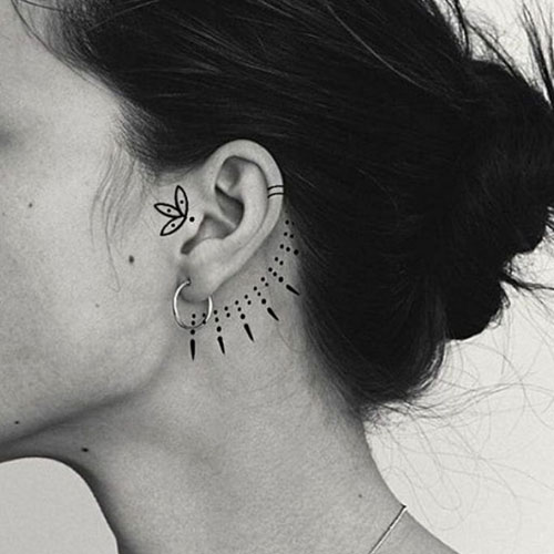 101 Cute Behind The Ear Tattoos For Women (2022 Design Ideas) 500_x_500_jpg