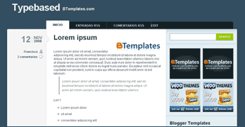 Besides, choosing a theme is not a matter . Typebased Theme For Blogger Wordpress Free Grab
