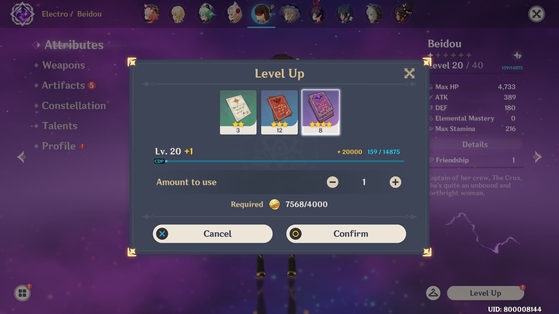 These characters perform great act. How to level up in Genshin Impact | Touch, Tap, Play