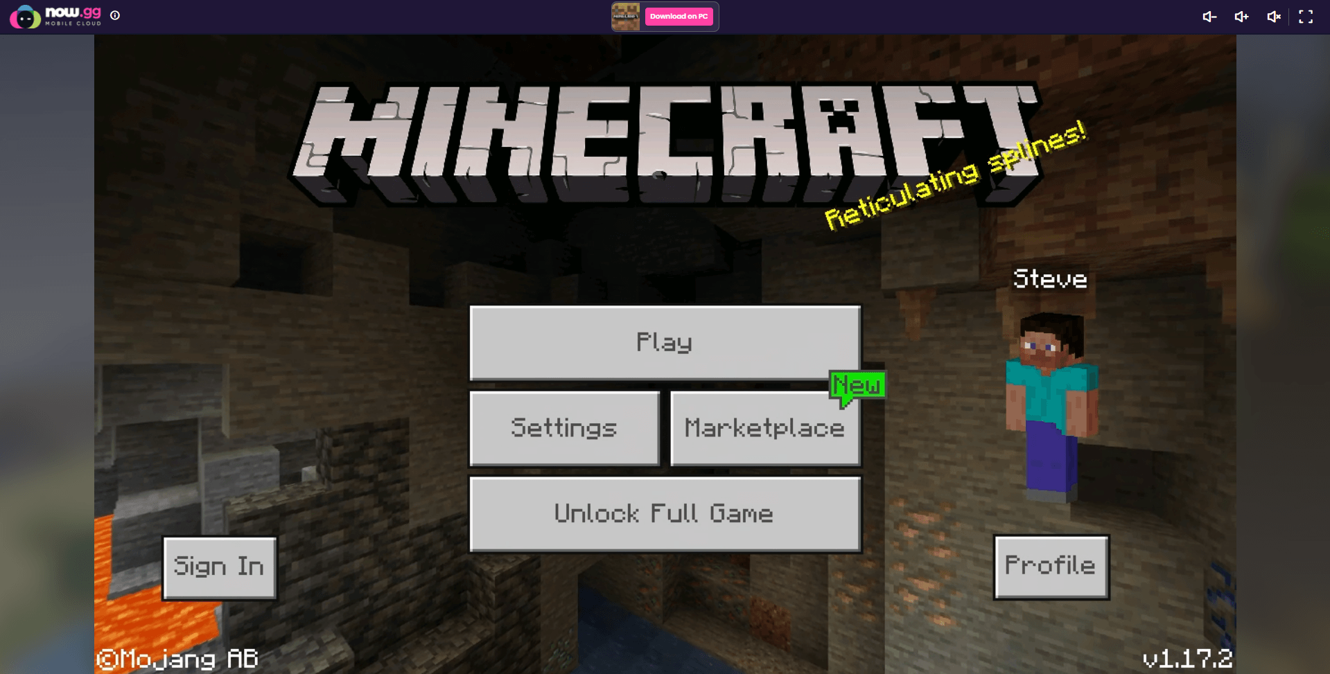 How to play minecraft unblocked online using now.gg