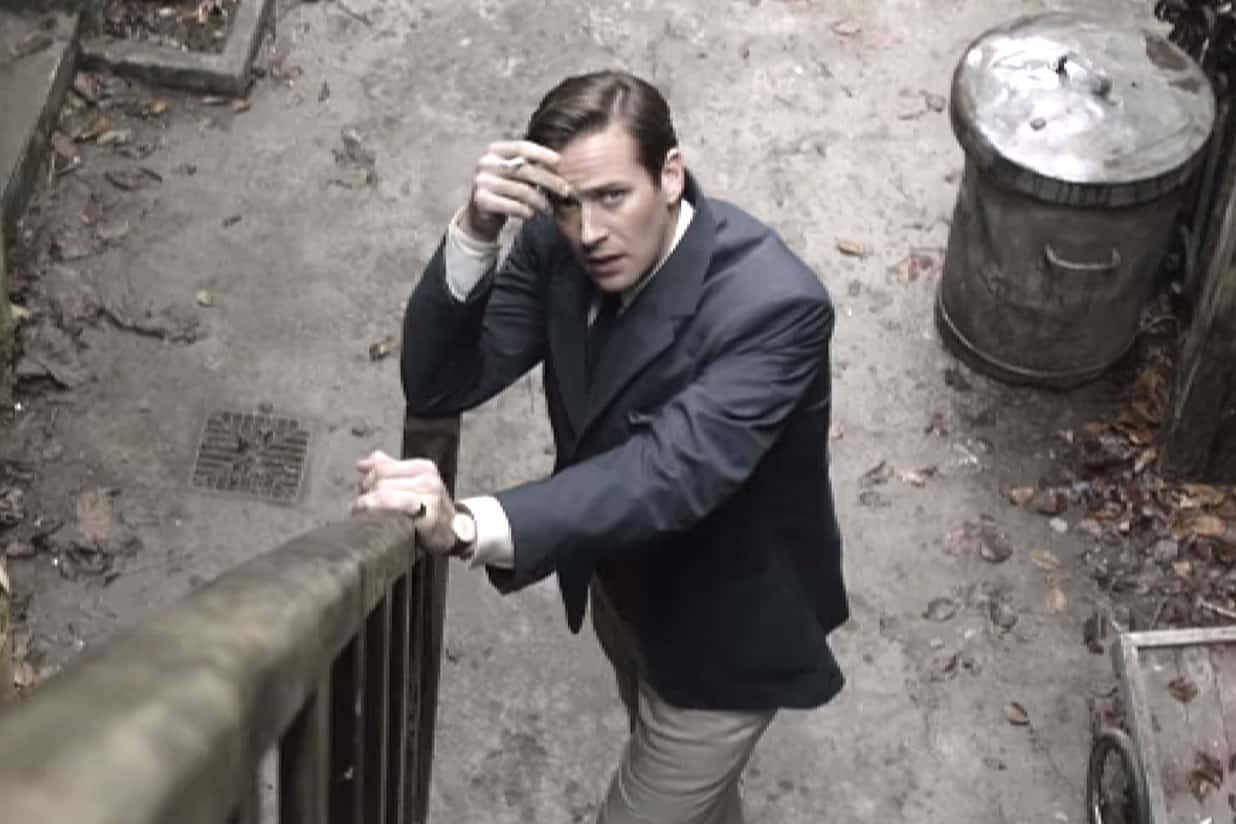 Armie Hammer Plays Gay Again in the Film 'Final Portrait