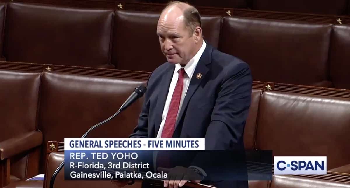 GOP Rep. Ted Yoho Denies Calling AOC A 'F**king B**ch' On The U.S