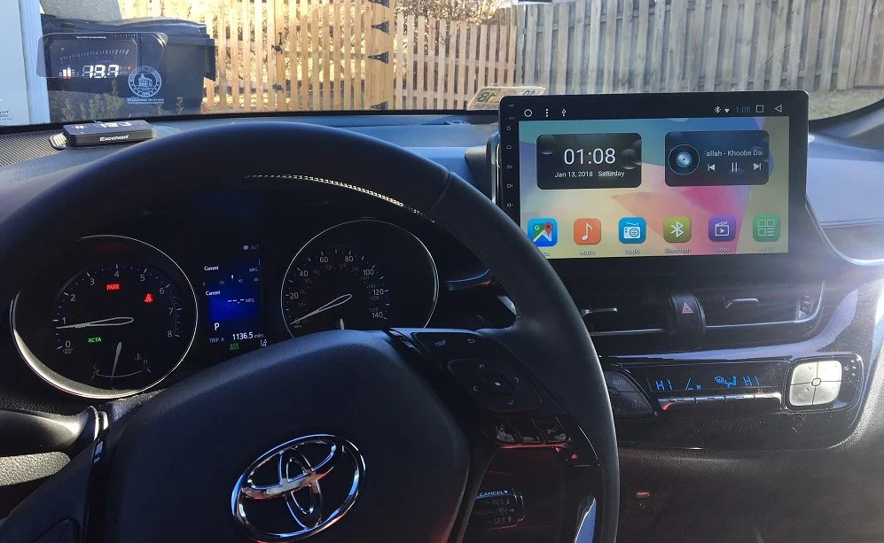 Installed a 10" radio over the weekend