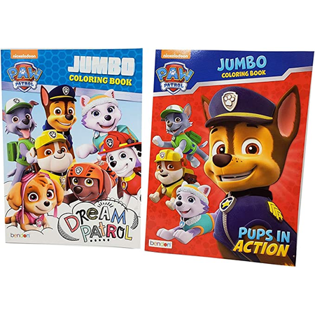 Paw Patrol Jumbo Coloring Book Assortment - ToyStationTT
