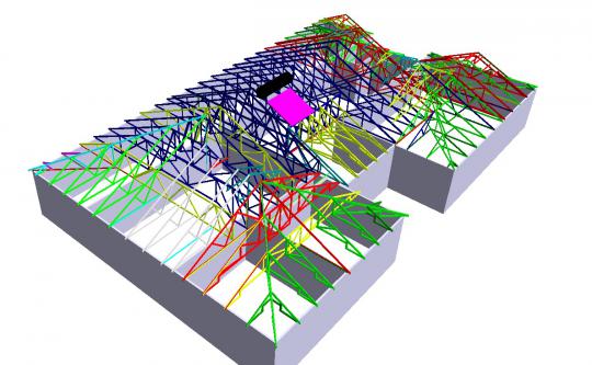 Cohost Truss - Best Light Textures in 8K