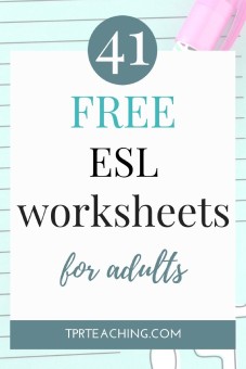 free esl worksheets for adults 41 great resources tpr teaching