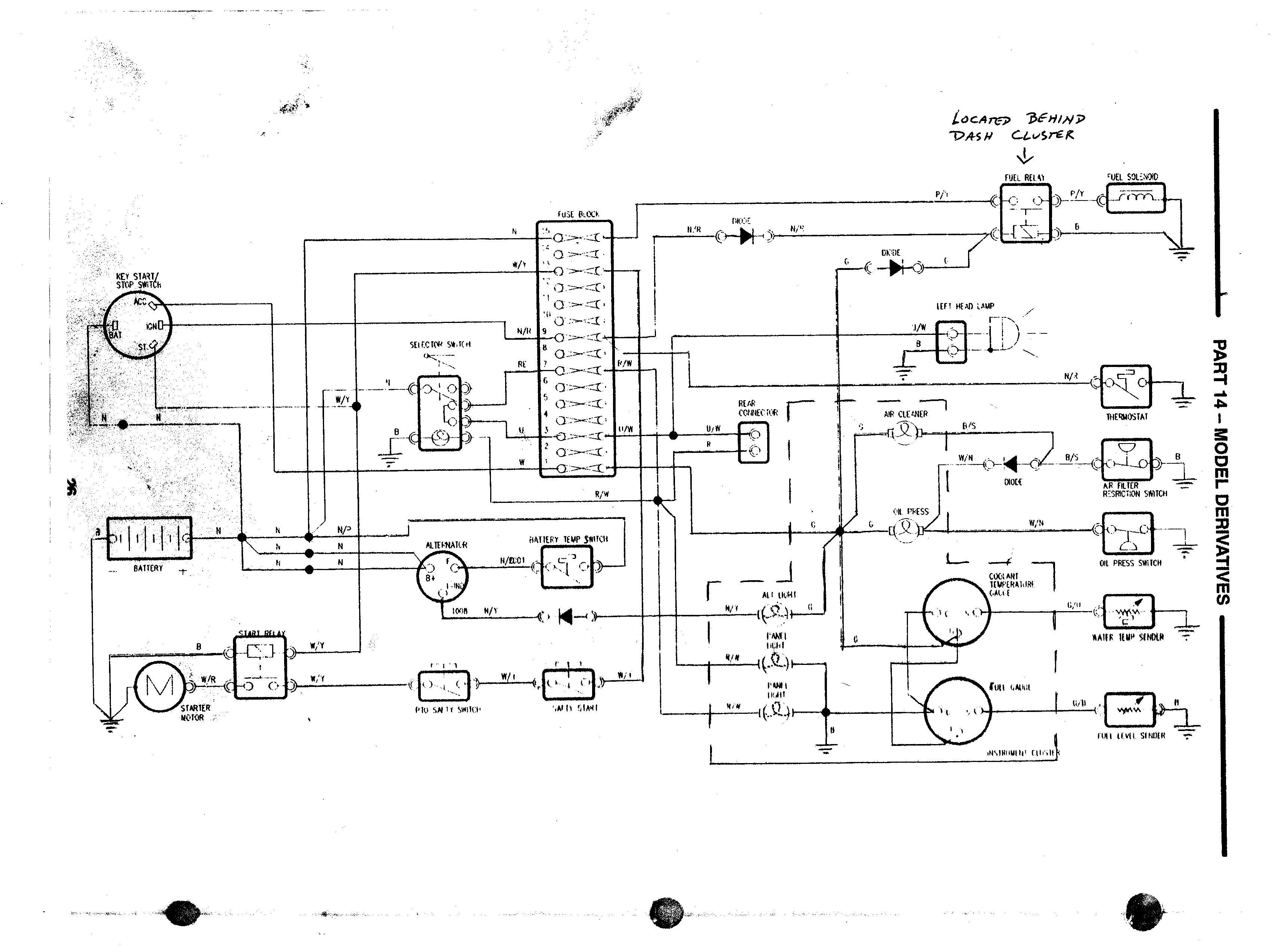 New Holland Tractor Wiring Diagram