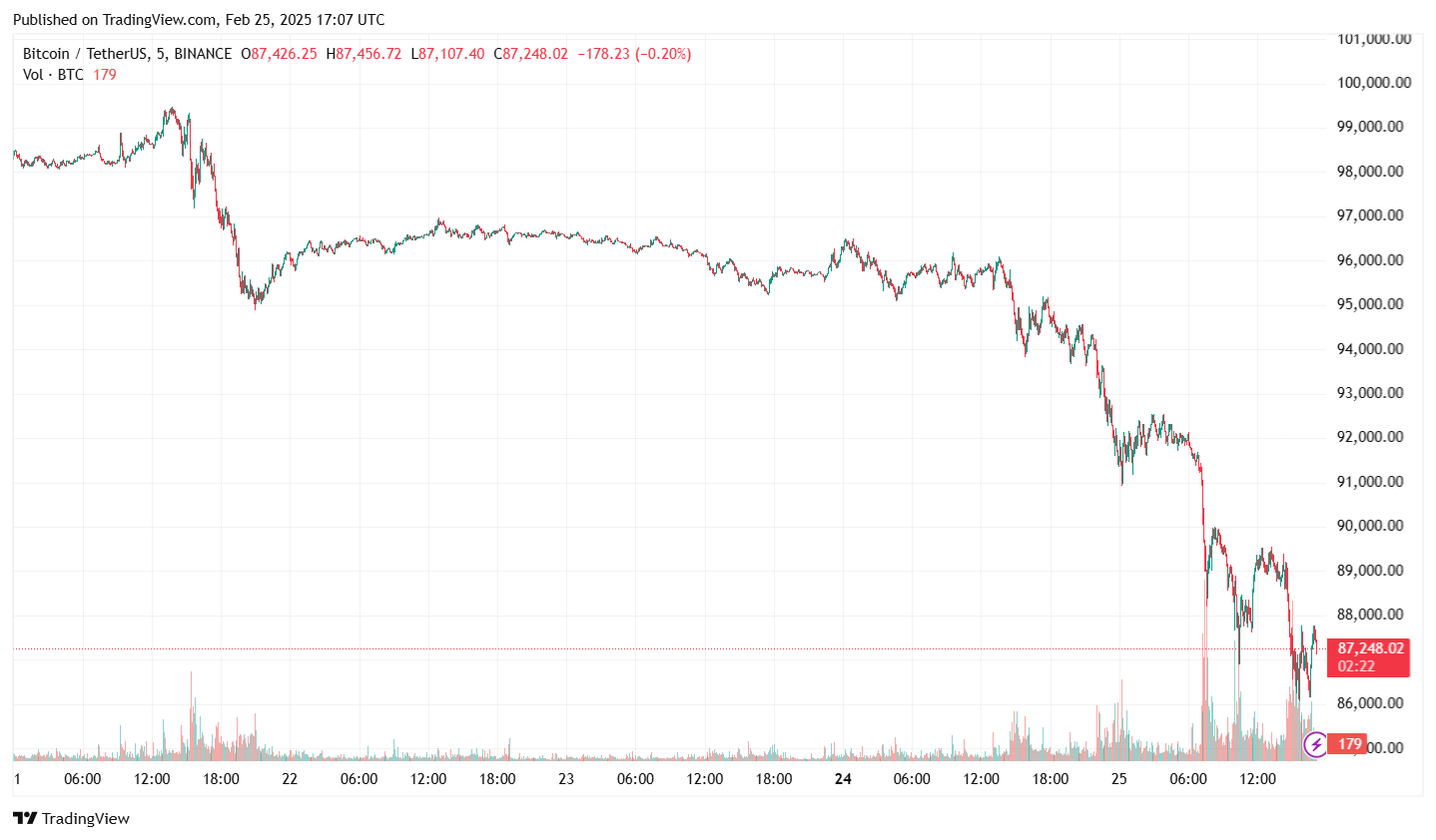 Bitcoin Price Chart