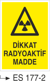 Radyasyon uyarı levhaları