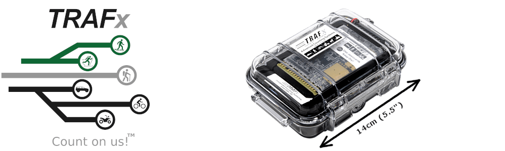 Trafx Home Vehicle Counter Trail Counter Bike Counter
