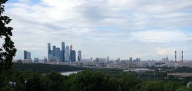 moscou city vue de l'université moscou russie moscou city vue de l'université moscou russie