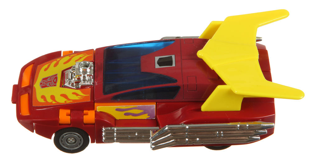 Autobot cars hot rod (transformers, g1, autobot)