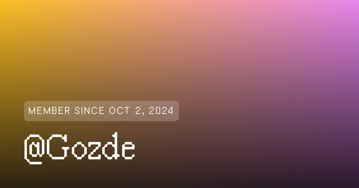 Gozde Gozde Transient Labs