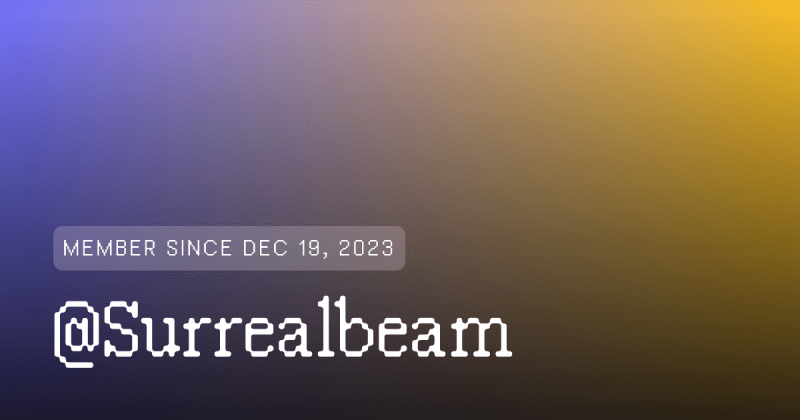 Surreal Beam Medium - Stunning Mountain Pattern - HD