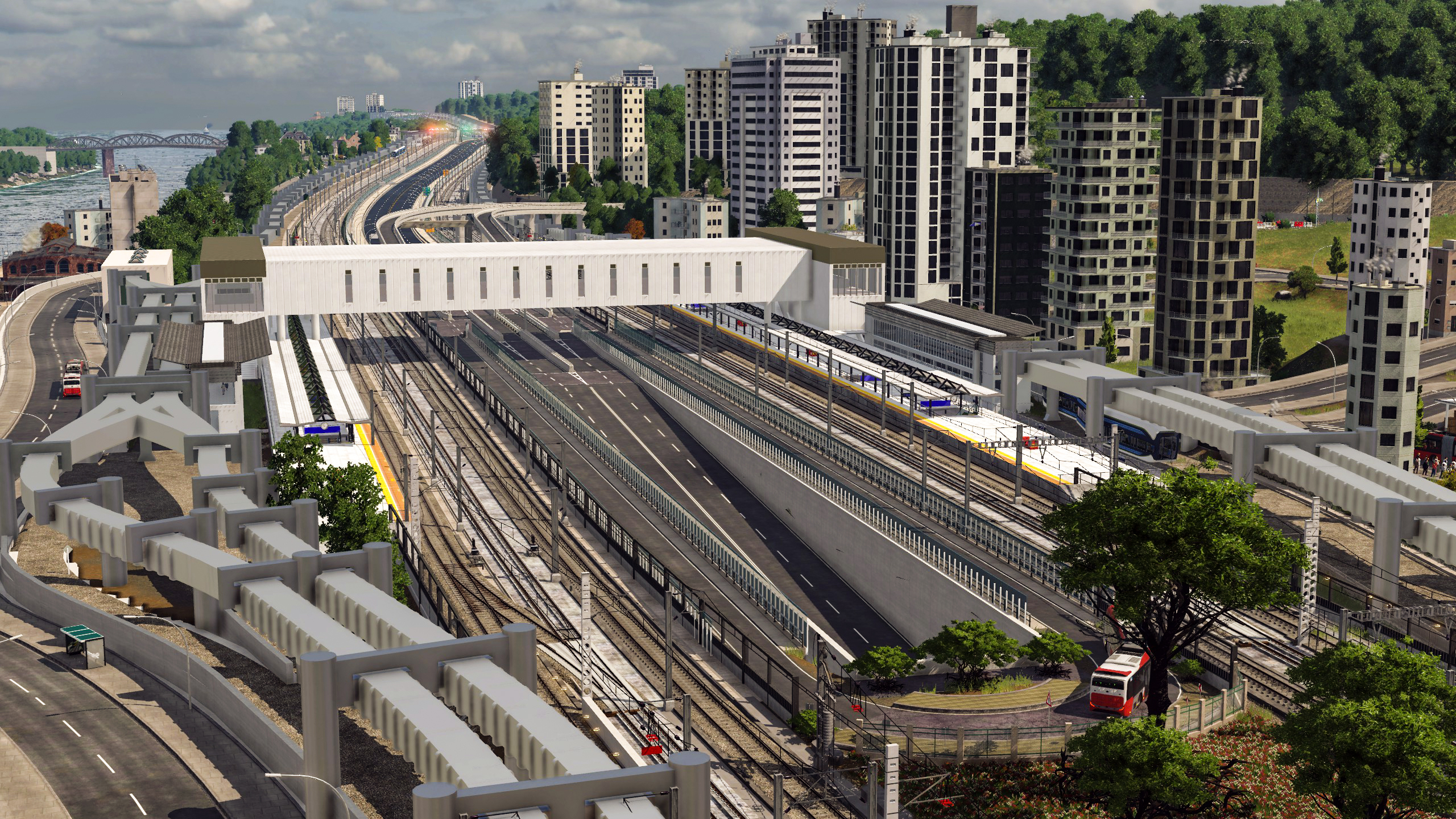 Developing Satellite Cities Transport Fever Community