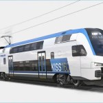 Jednotky Stadler KISS s maximální rychlostí 160km/ hod. Zdroj vizualizace Stadler